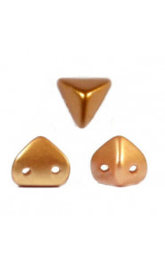 Super-Kheops par Puca® beads Pastel amber gold 02010-25003